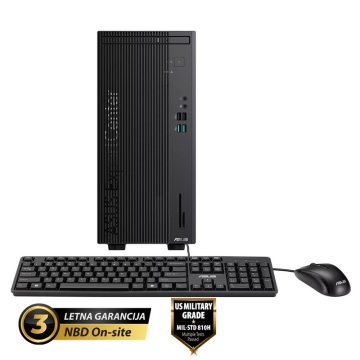 ASUS ExpertCenter D5 Mini Tower Core i7-14700 32GB 1TB Windows 11 Pro tipkovnica miška namizni računalnik (D501MER-WB75D0X)