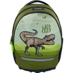 Street Šolski nahrbtnik Ergonomic Dinosaur z ojačanim dnom in odsevniki