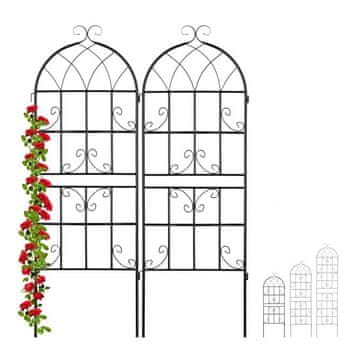 UNBRANDED Komplet 2 rešetk v podeželskem stilu