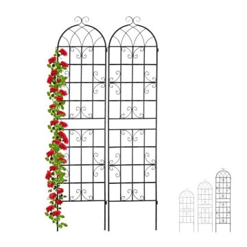 UNBRANDED Komplet 2 rešetk v podeželskem stilu