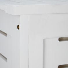 UNBRANDED Pralnica Pine Wood White 