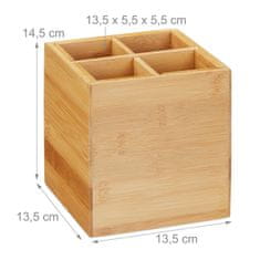 UNBRANDED Set jedilnega pribora iz bambusa 