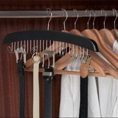 UNBRANDED Držalo za pas leseno črno 