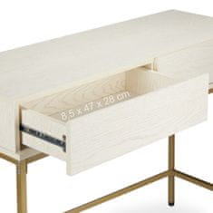 UNBRANDED Konzolna miza s predali 