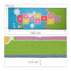 UNBRANDED Trampolin za otroke 180 x 70 cm 