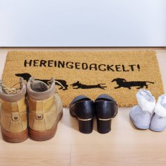UNBRANDED Predpražnik v kokosu "Hereingedackelt" 