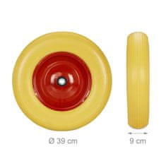 UNBRANDED Kolesa za samokolnico 4.80 4.00-8 z adapterji 
