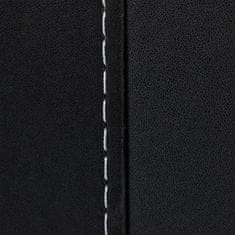 UNBRANDED Lesena košara iz imitacije usnja z ročajem 