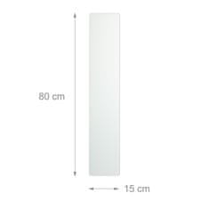 UNBRANDED Bela steklena magnetna tabla 