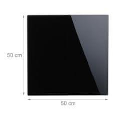 UNBRANDED Magnetna tabla iz črnega stekla 