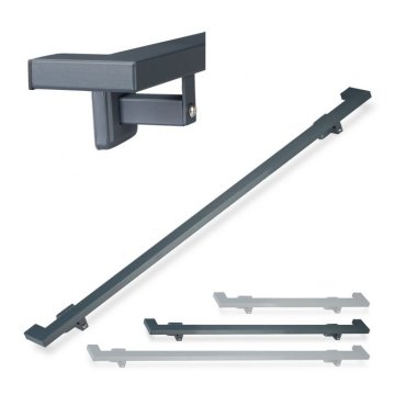 UNBRANDED Aluminijasta ograja