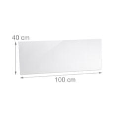 UNBRANDED Ščitnik proti škropljenju za kuhinjo 100 cm 