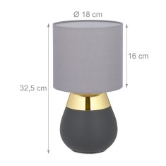 UNBRANDED Nočna lučka s funkcijo na dotik 