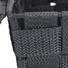 UNBRANDED Košara za shranjevanje s pokrovom 