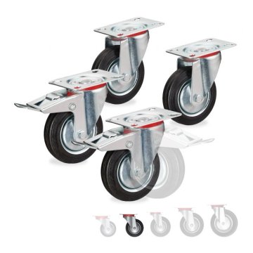 UNBRANDED Zmogljiva kolesa, 4 kos
