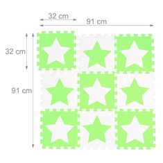 UNBRANDED Igraj mat puzzle, zvezda 