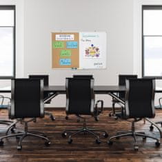 UNBRANDED Kombinacija oglasne in magnetne table 