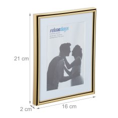 UNBRANDED Okvir za slike Komplet 2 15 x 20 cm 