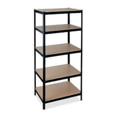 UNBRANDED Odlagalna polica 1325 kg črna 