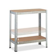 UNBRANDED Odlagalna polica s 4 policami 