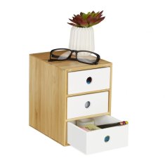 UNBRANDED Namizni organizator s 3 predali 
