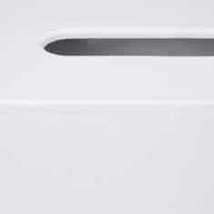 UNBRANDED Škatla za robčke za kozmetiko Bamboo White 