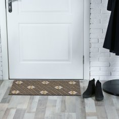 UNBRANDED Predpražnik iz kokosovih vlaken z vzorcem satja 