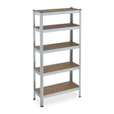 UNBRANDED Odlagalna polica s 5 policami 