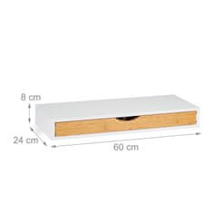 UNBRANDED Stenska polica s predalom 