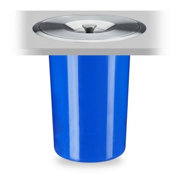 UNBRANDED Posoda za smeti za delovno ploščo 8 l