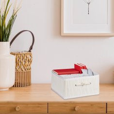 UNBRANDED Komplet 2 košar za shranjevanje iz bambusa 