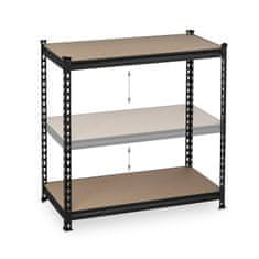 UNBRANDED Odlagalna polica črna 