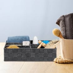 UNBRANDED Košara za shranjevanje s 5 predelki 