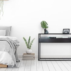 UNBRANDED Konzolna mizica s predalom za shranjevanje 