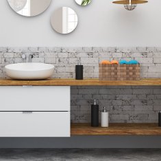 UNBRANDED Pletena košara za shranjevanje Set 4 