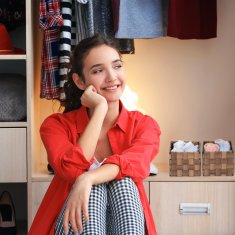 UNBRANDED Pletena košara za shranjevanje Set 4 