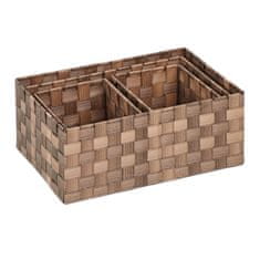 UNBRANDED Pletena košara za shranjevanje Set 4 