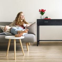 UNBRANDED Konzolna miza z 2 predaloma 