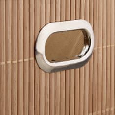 UNBRANDED Košara za shranjevanje Bamboo Flat 