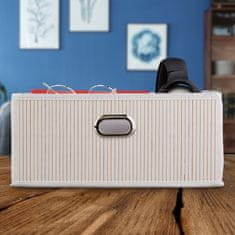 UNBRANDED Košara za shranjevanje Bamboo Flat 