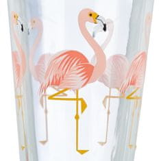 UNBRANDED set 4 steklenic Flamingo 