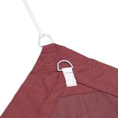 UNBRANDED Sun sail pravokotno bordo 