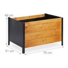 UNBRANDED Lesena sadilna miza 