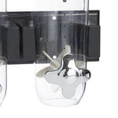 UNBRANDED Mueslidispenser dvojni za stensko montažo 