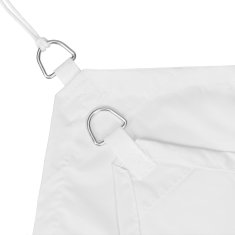 UNBRANDED Sončno jadro trapezno belo 