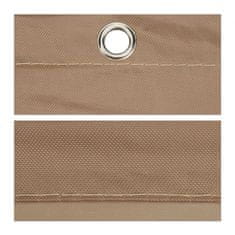 UNBRANDED Sun sail trapezoidna kavno rjava 