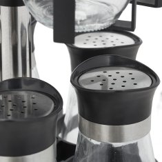 UNBRANDED Stojalo za začimbe z 12 steklenimi kozarci 