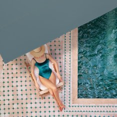 UNBRANDED Sončno jadro pravokotno sivo 