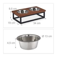 UNBRANDED Stojalo za skledo z držalom 