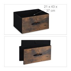 UNBRANDED TV miza v industrijskem slogu 